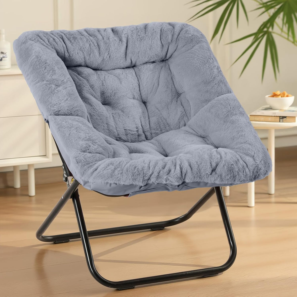 Comfortable chair for adults, foldable living room chair, outdoor chair