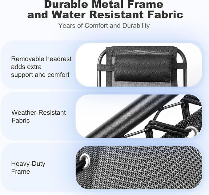 2‑Pack Grey Zero‑Gravity Patio Recliners, Adjustable Mesh Lounge Chairs with Pillow & Cup Holder